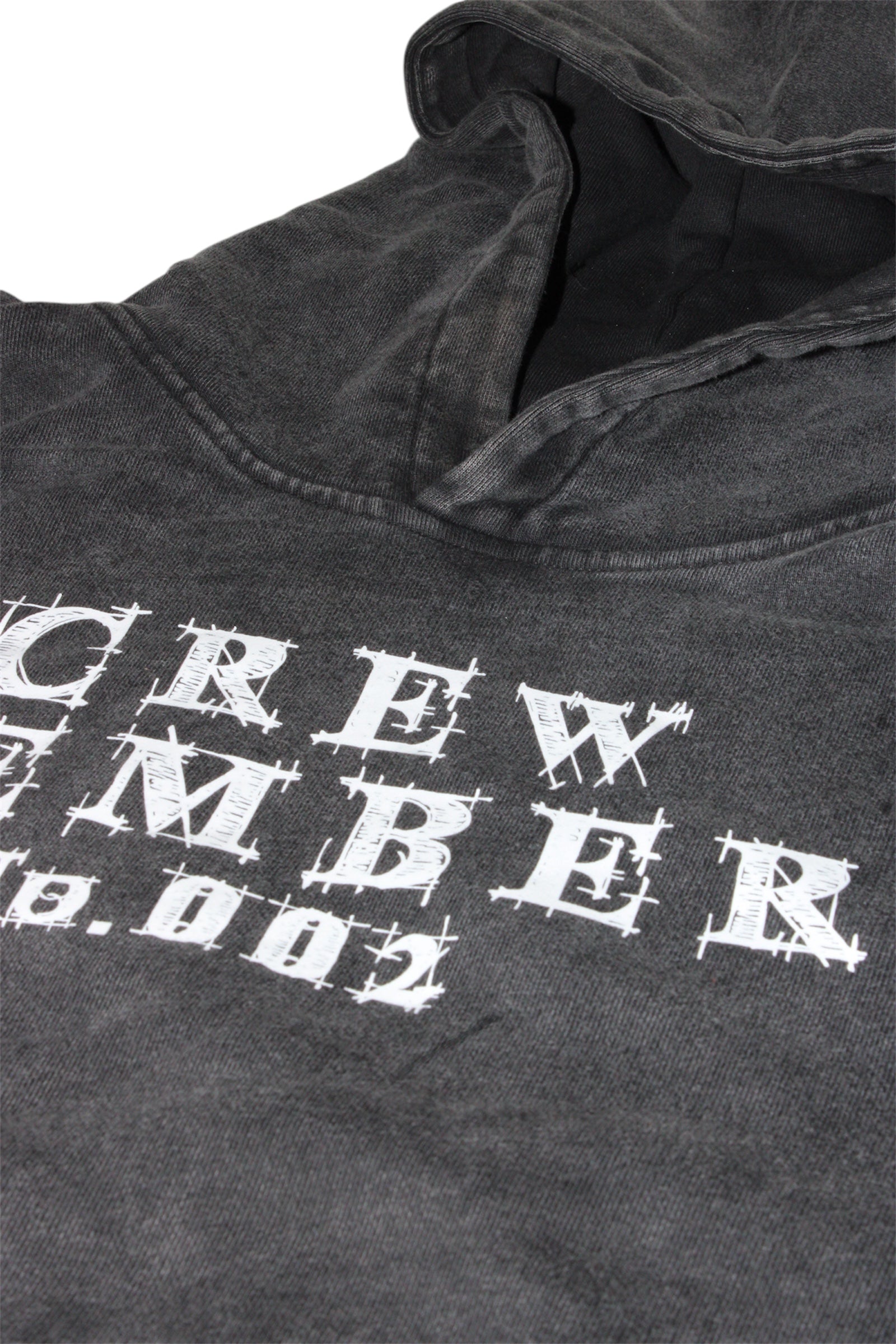 Crew Member Oversized Hoodie - Acid Washed 420 GSM