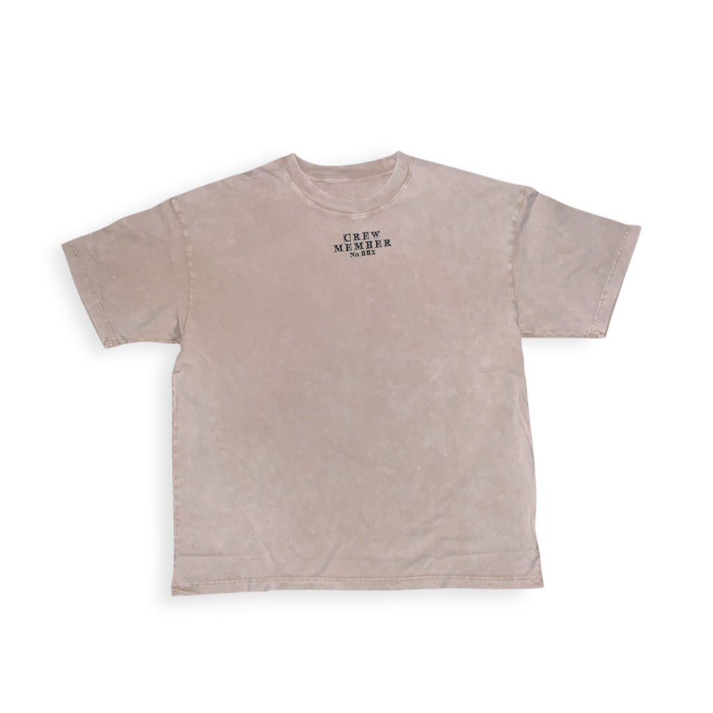 Member's Only Graphic Tee - Snow Washed 250 GSM
