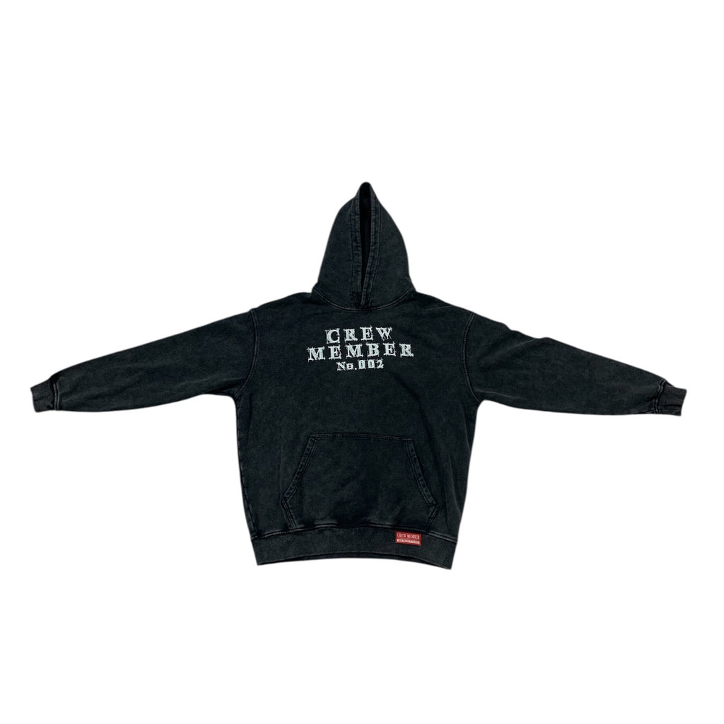 Crew Member Oversized Hoodie - Acid Washed 420 GSM